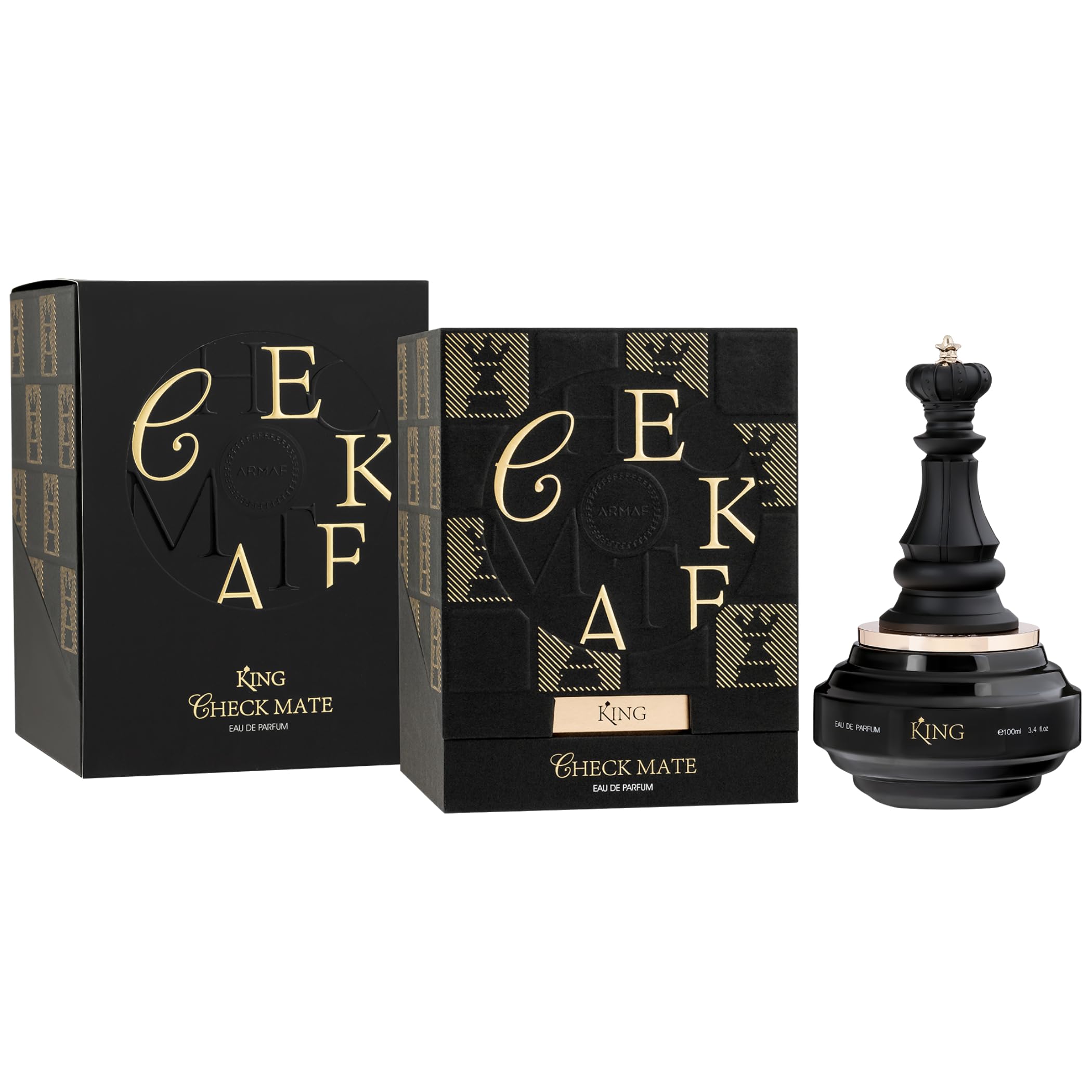 Amazon.com : Armaf Checkmate King for Men Eau de Parfum Spray, 3.4